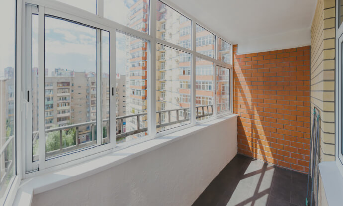 image of an aluminium sliding window